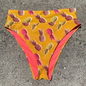 NWOT aerie high rise cheeky bikini bottom